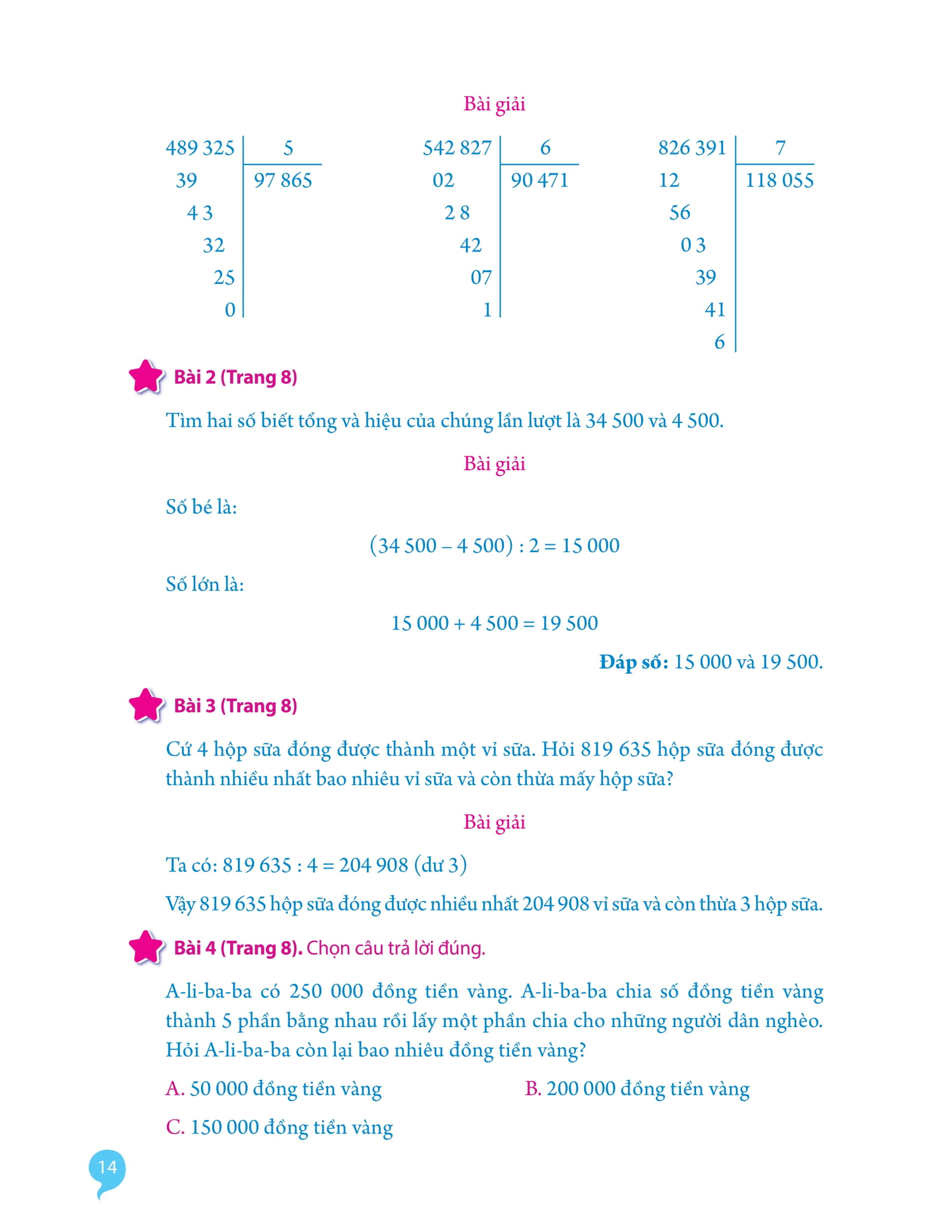 Bộ Giải Bài Tập Toán Lớp 4 (Tập 2) - Ảnh 15
