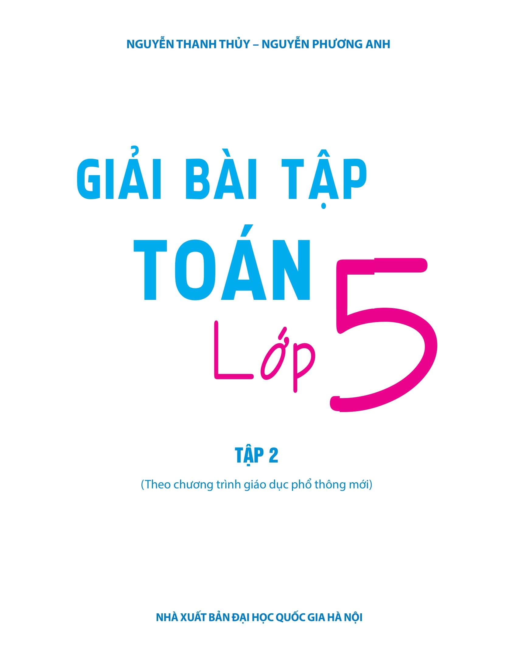 Bộ Giải Bài Tập Toán Lớp 5 (Tập 2) - Ảnh 2