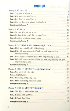 bộ giải bài tập toán lớp 7 - tập 1 (theo bộ sách chân trời sáng tạo) - Ảnh 4