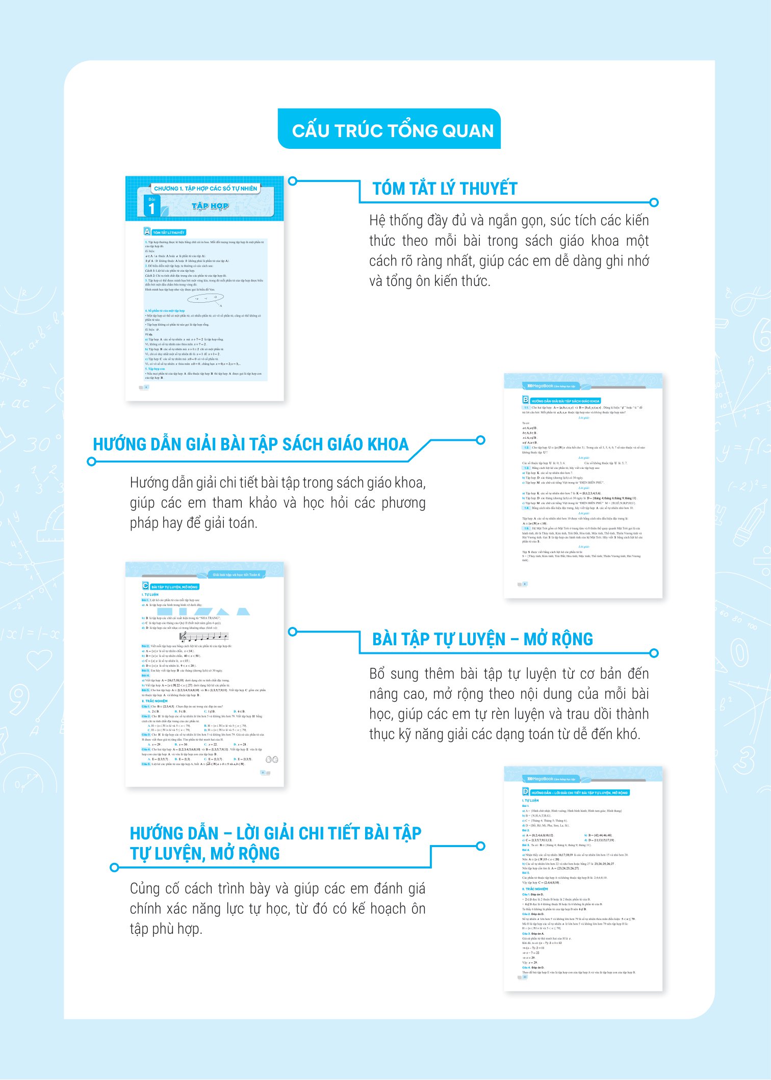 bộ giải bài tập và học tốt toán 6 - tập 1 (theo sgk kết nối tri thức với cuộc sống) - Ảnh 3