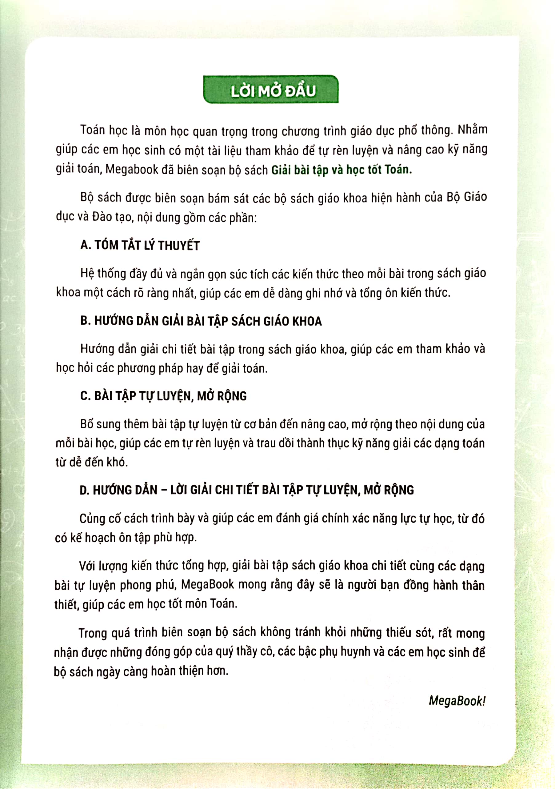bộ giải bài tập và học tốt toán 6 - tập 2 (theo sách giáo khoa chân trời sáng tạo) - Ảnh 4
