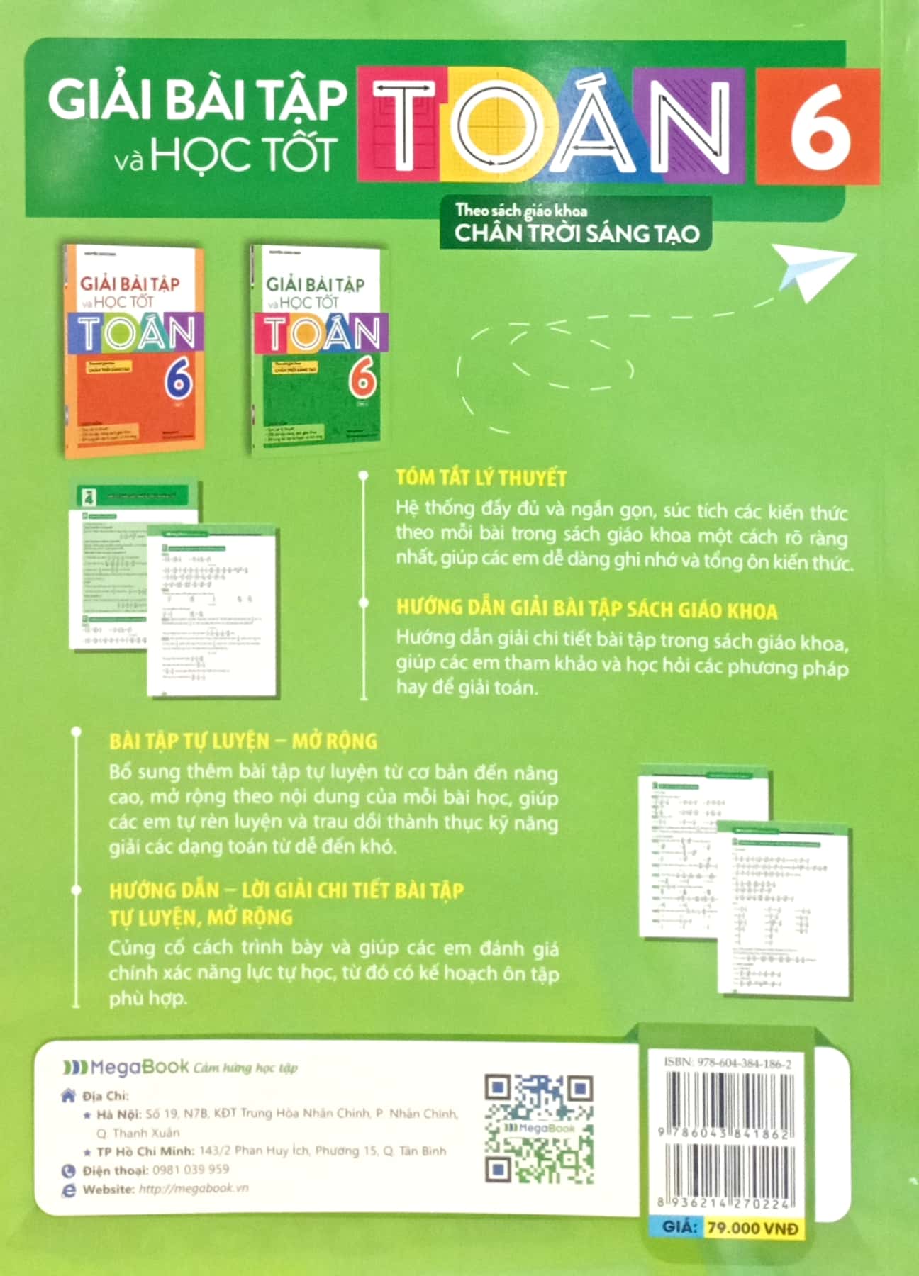 bộ giải bài tập và học tốt toán 6 - tập 2 (theo sách giáo khoa chân trời sáng tạo) - Ảnh 6