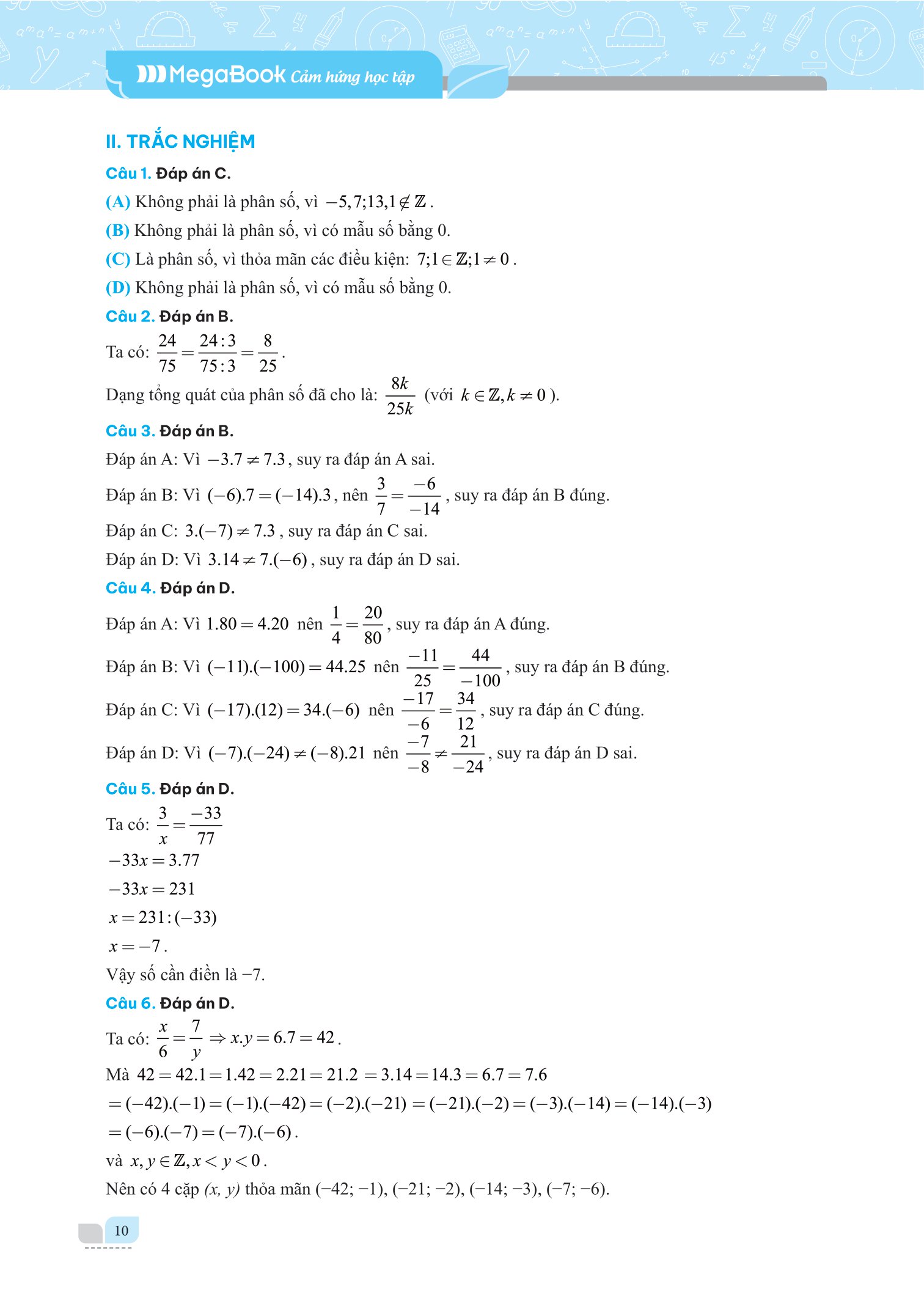 bộ giải bài tập và học tốt toán 6 - tập 2 (theo sgk kết nối tri thức với cuộc sống) - Ảnh 11