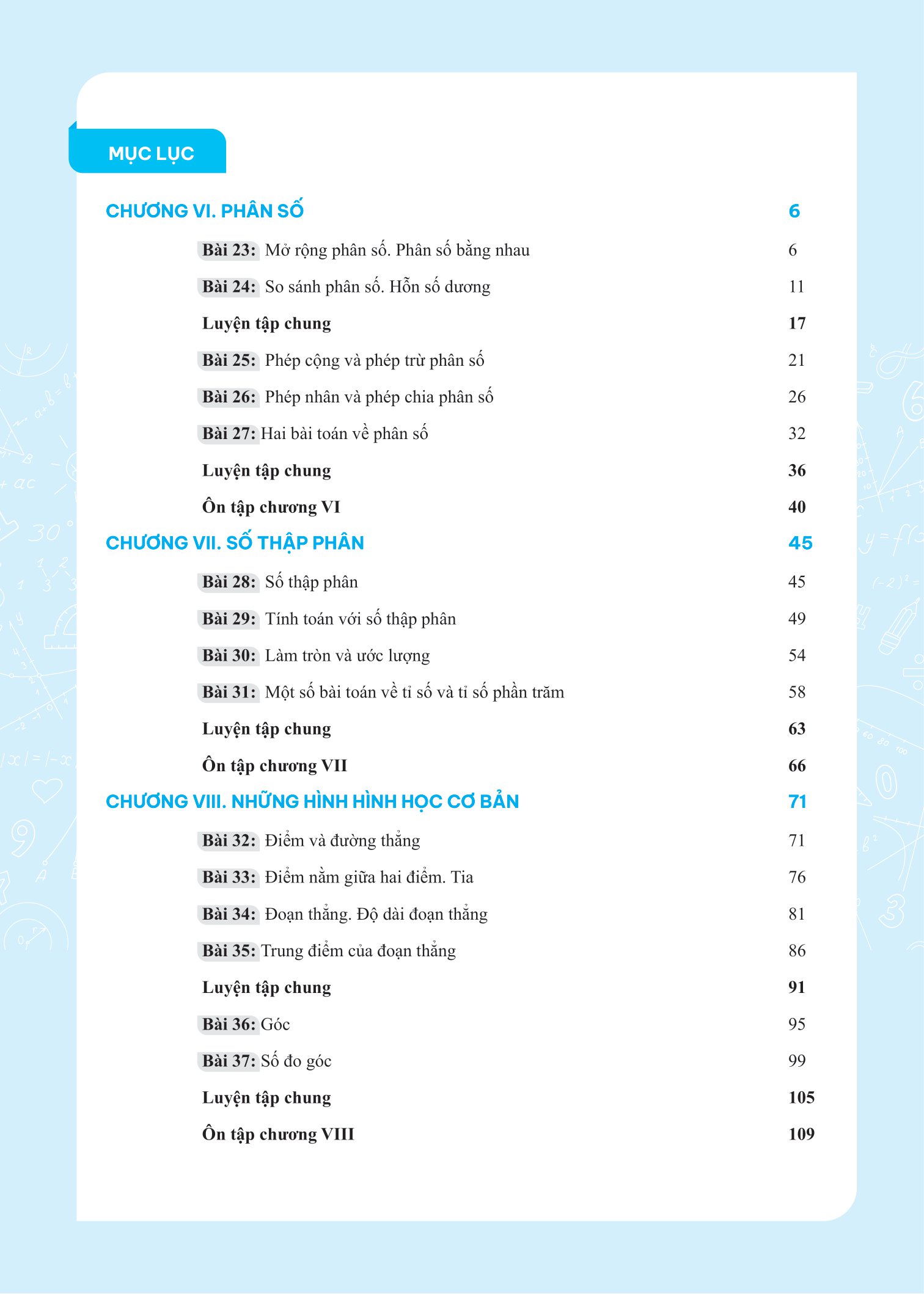 bộ giải bài tập và học tốt toán 6 - tập 2 (theo sgk kết nối tri thức với cuộc sống) - Ảnh 5