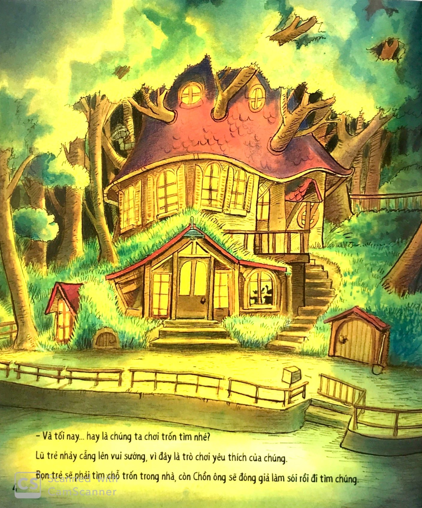 bộ giải oan cho bạn sói hoang - tập 3 - trốn tìm cùng sói - Ảnh 5