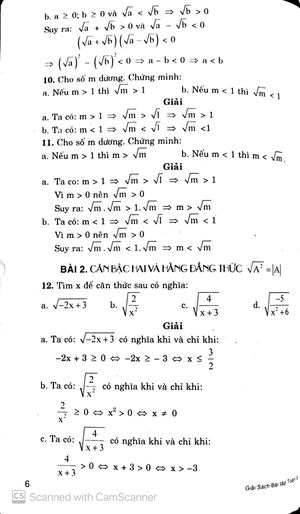 bộ giải sách bài tập toán 9 - tập 1 - Ảnh 7