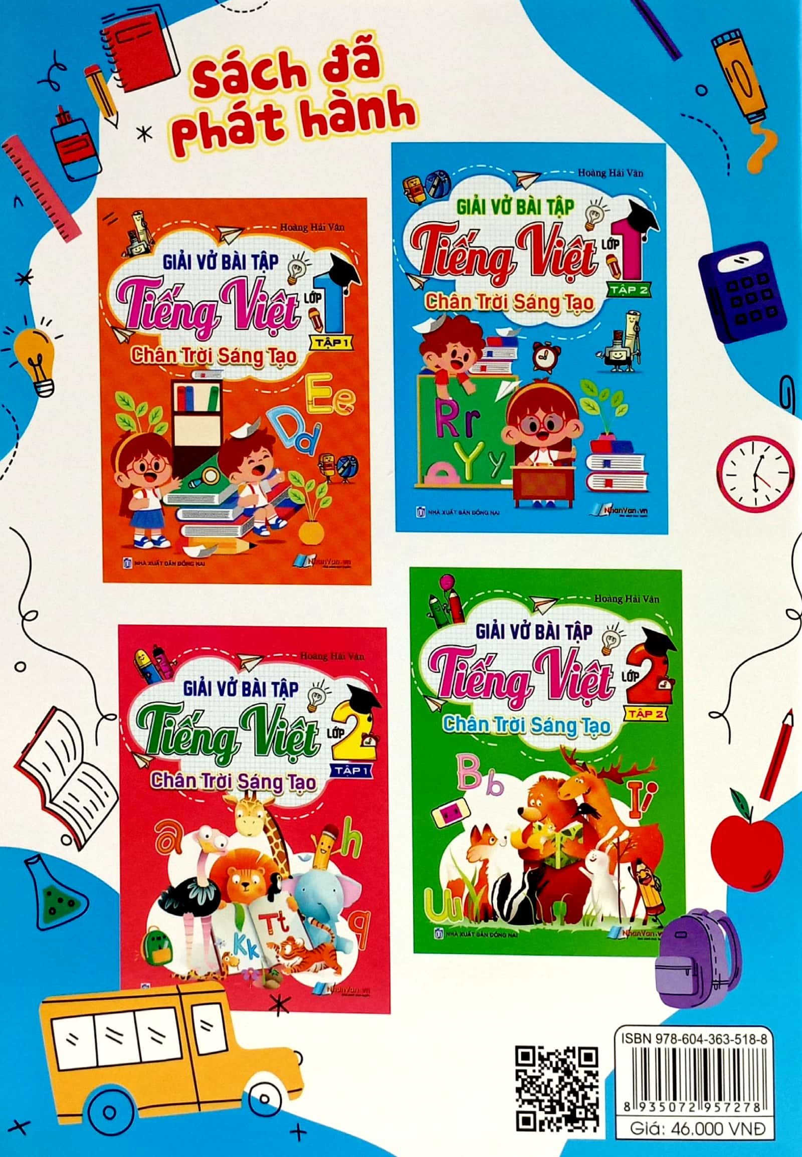 bộ giải vở bài tập tiếng việt lớp 1 - tập 2 (chân trời sáng tạo) (2022) - Ảnh 6