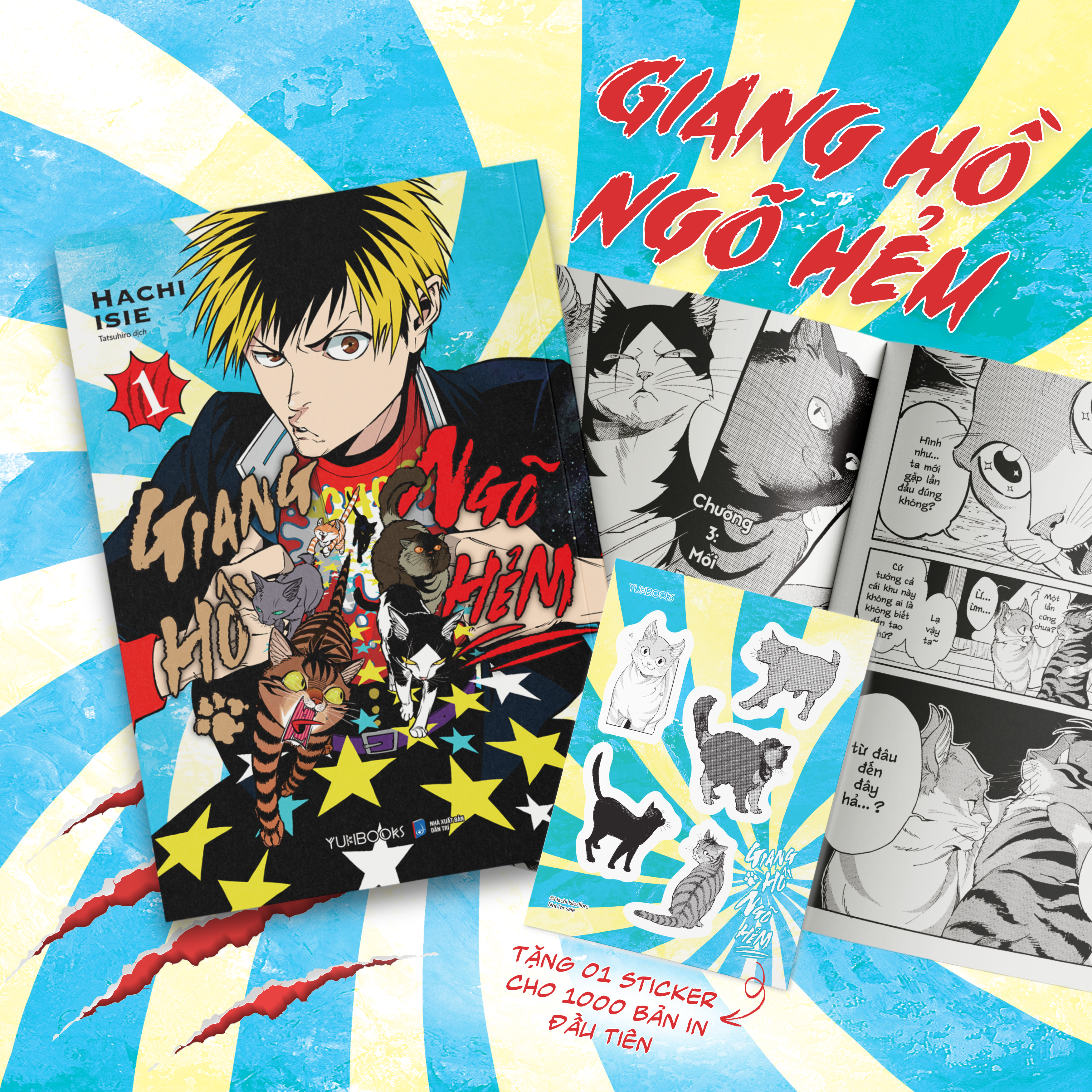 Bo
Giang Ho Ngo Hem - Tap 1 - Ban Dac Biet - Tang Kem Sticker - Ảnh 2