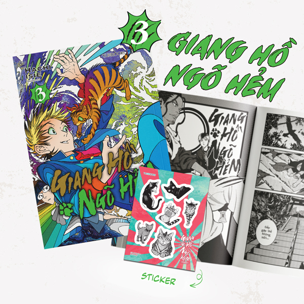 Bộ Giang Hồ Ngõ Hẻm - Tập 3 - Bản Đặc Biệt - Tặng Kèm Sticker