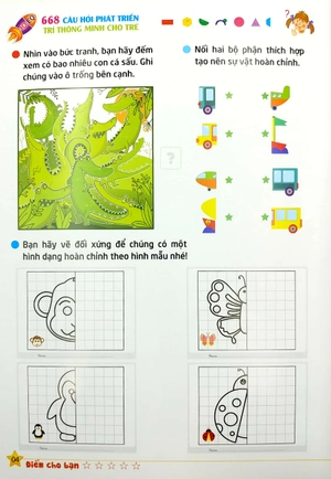 bộ giáo dục sớm phát triển não bộ - 668 câu hỏi phát triển trí thông minh - tập 1 - Ảnh 6