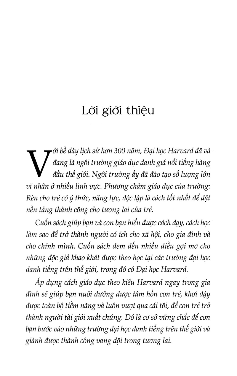 bộ giáo dục thành công theo kiểu harvard - tập 2 (tái bản 2018) - Ảnh 3