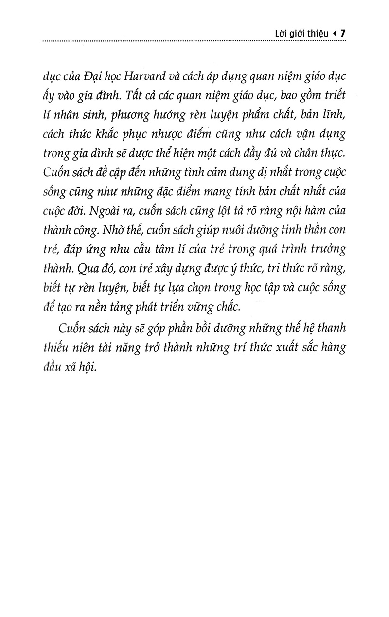 bộ giáo dục thành công theo kiểu harvard - tập 2 (tái bản 2018) - Ảnh 5