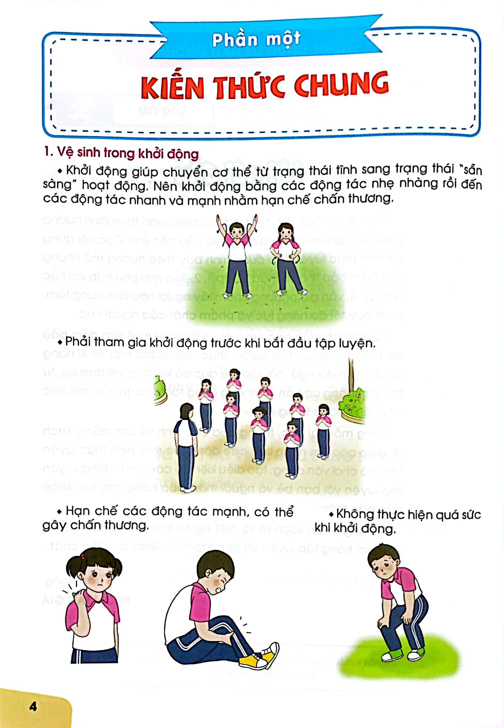bộ giáo dục thể chất 4 (chân trời sáng tạo) (chuẩn) - Ảnh 4