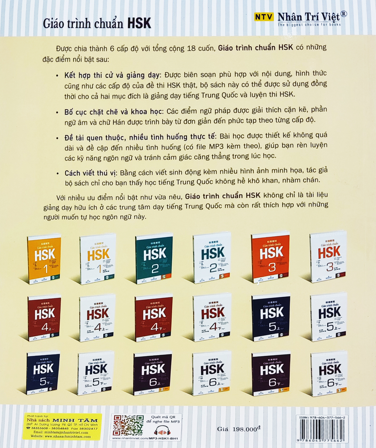 bộ giáo trình chuẩn hsk 1 (tái bản 2023) - Ảnh 6