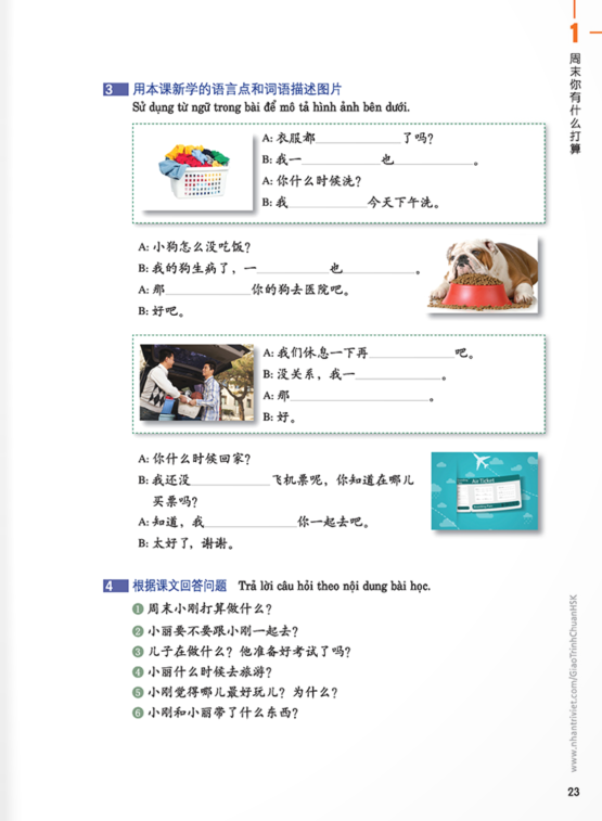 bộ giáo trình chuẩn hsk 3 (tái bản 2023) - Ảnh 14