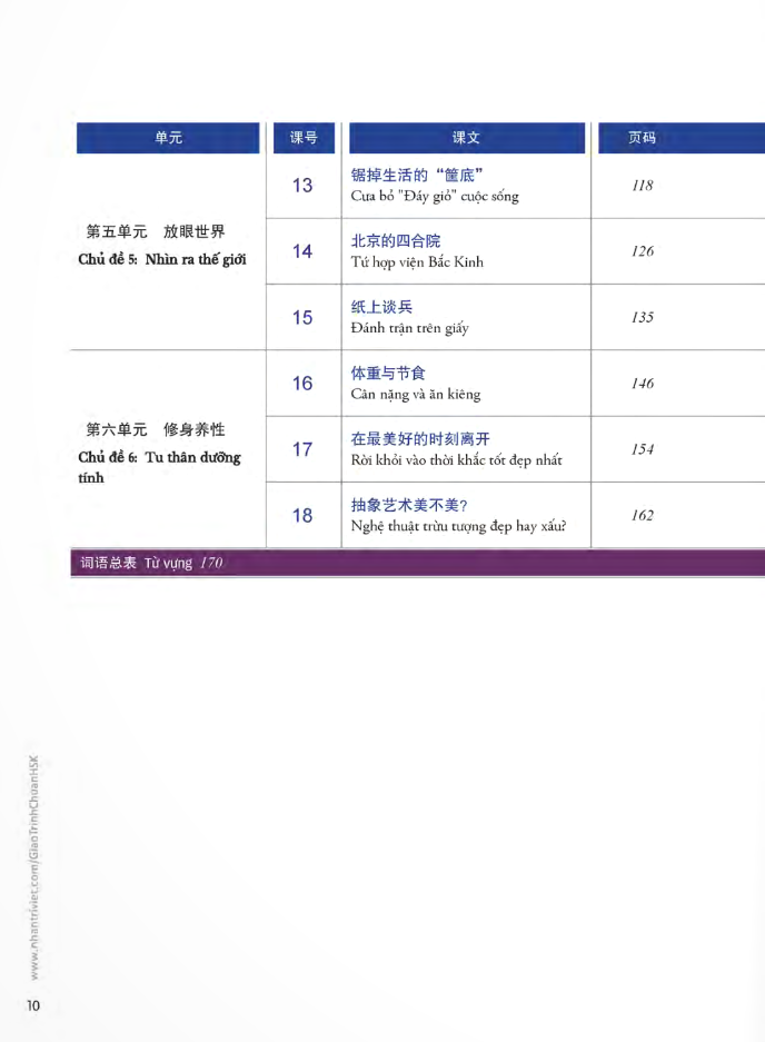 bộ giáo trình chuẩn hsk 5 - tập 1 - Ảnh 5