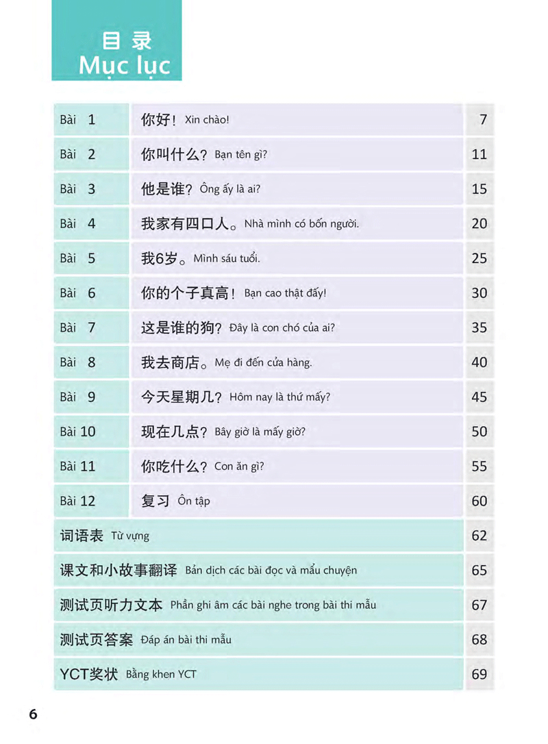 Bo
Giao Trinh Chuan YCT 1 - Ảnh 6