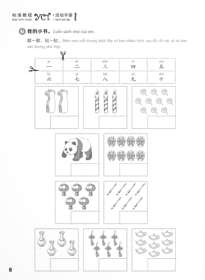 bộ giáo trình chuẩn yct 1 - sách bài tập - Ảnh 7