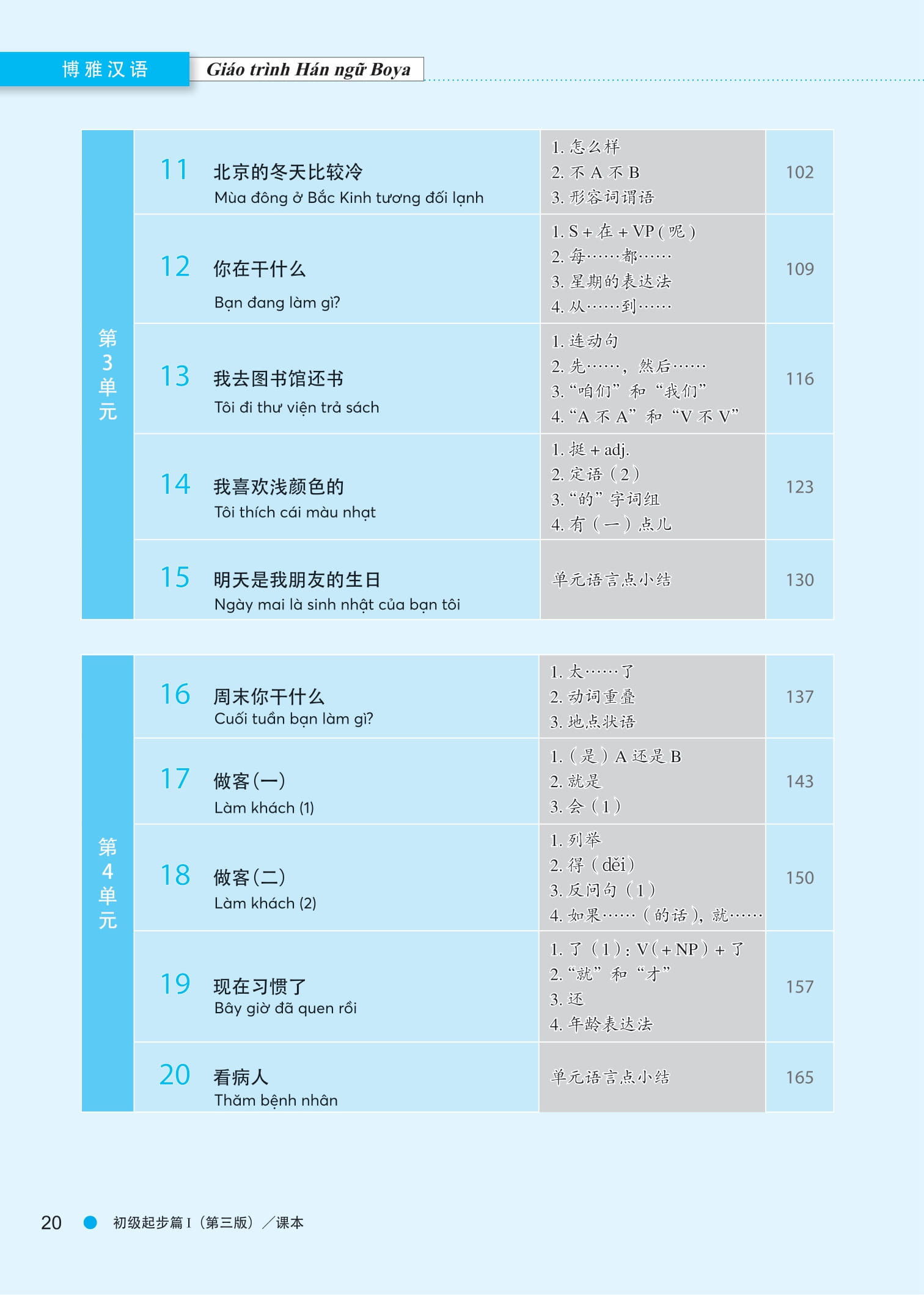 Bộ
						
										
										Giáo Trình Hán Ngữ Boya - Sơ Cấp - Tập 1 (Phiên Bản 3) - Ảnh 13
