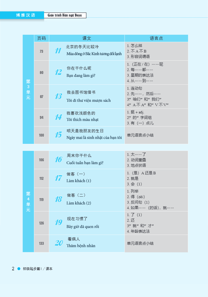 Bộ Giáo Trình Hán Ngữ Boya - Sơ Cấp - Tập 1 (Tái Bản 2025) - Ảnh 15