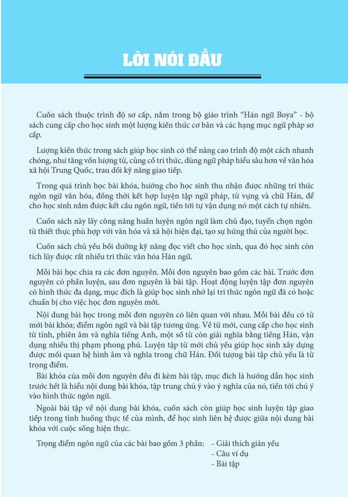 bộ giáo trình hán ngữ boya - sơ cấp tập 2 (sách bài tập kèm đáp án) - Ảnh 3
