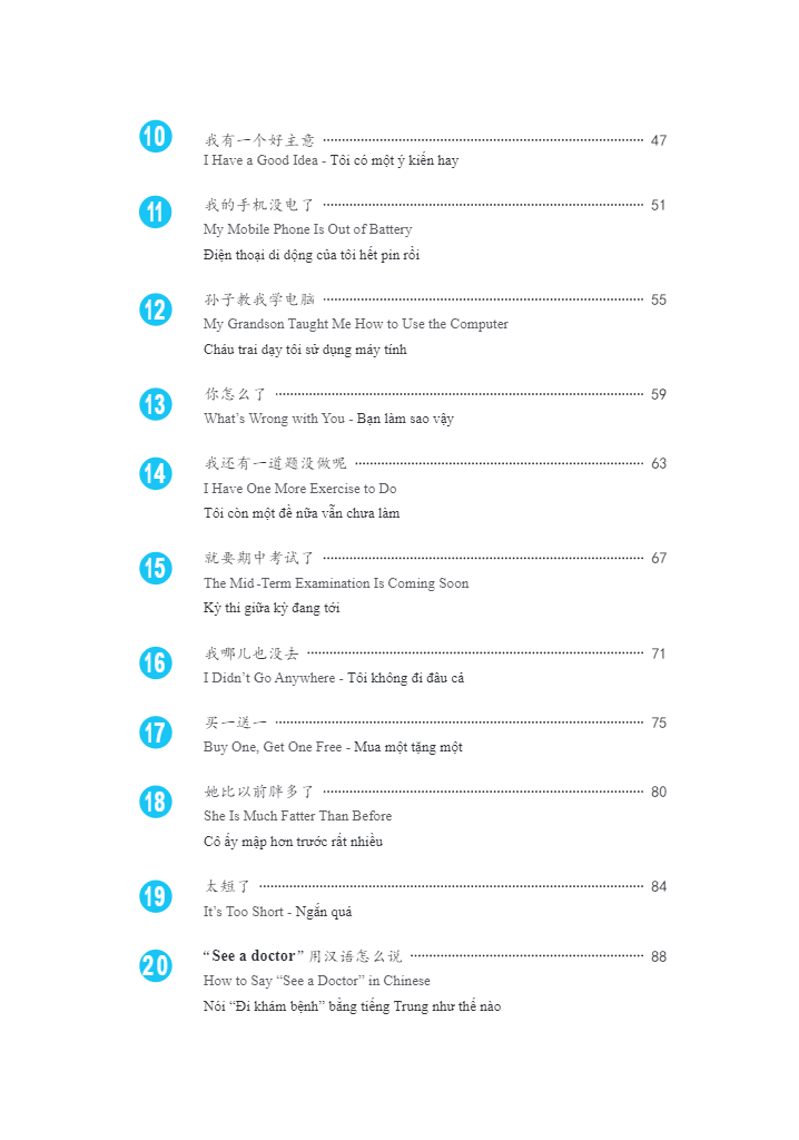 bộ giáo trình phát triển hán ngữ nghe sơ cấp 2 - Ảnh 8