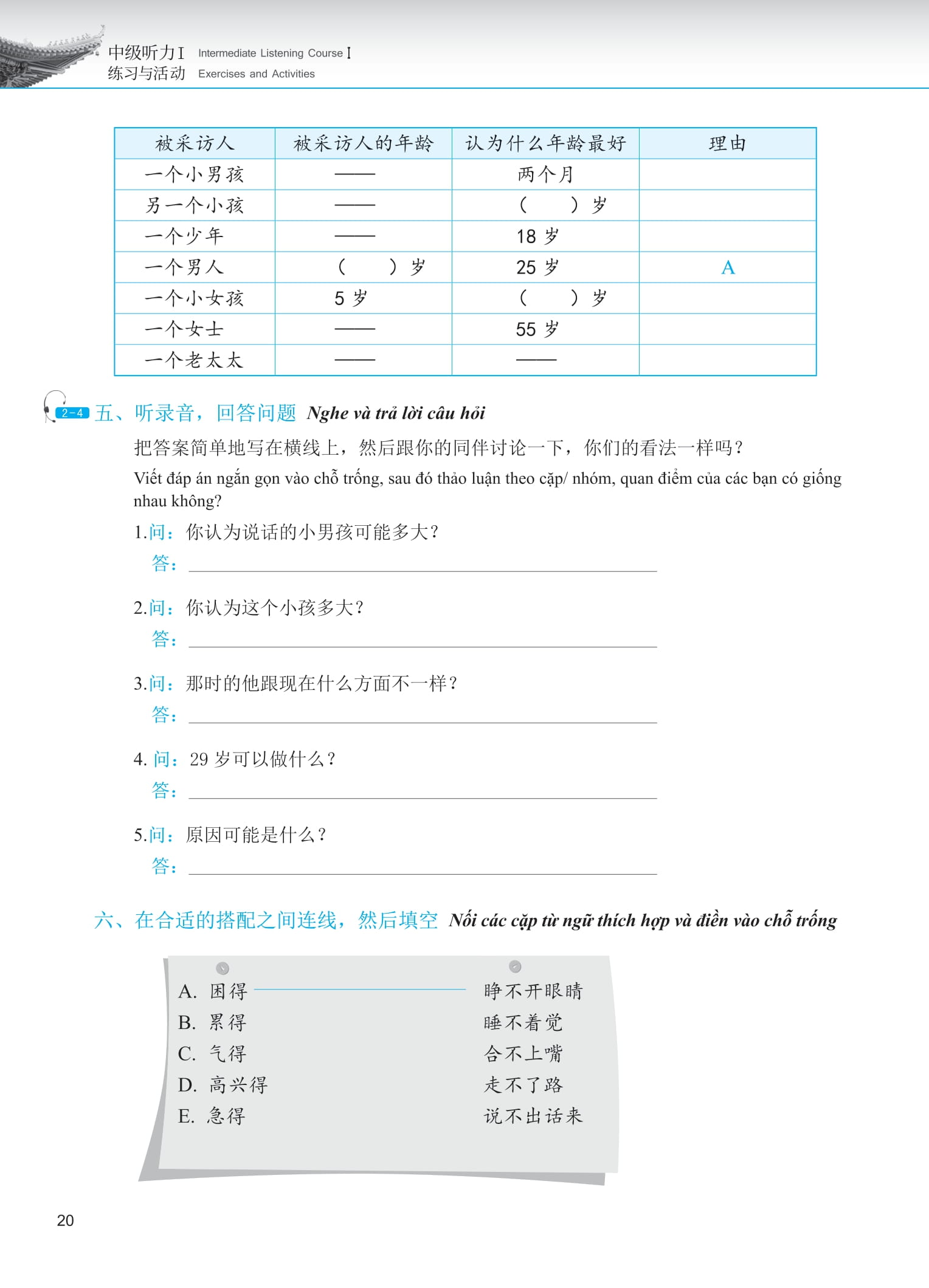 Bộ Giáo Trình Phát Triển Hán Ngữ - Nghe Trung Cấp 1 - Ảnh 14