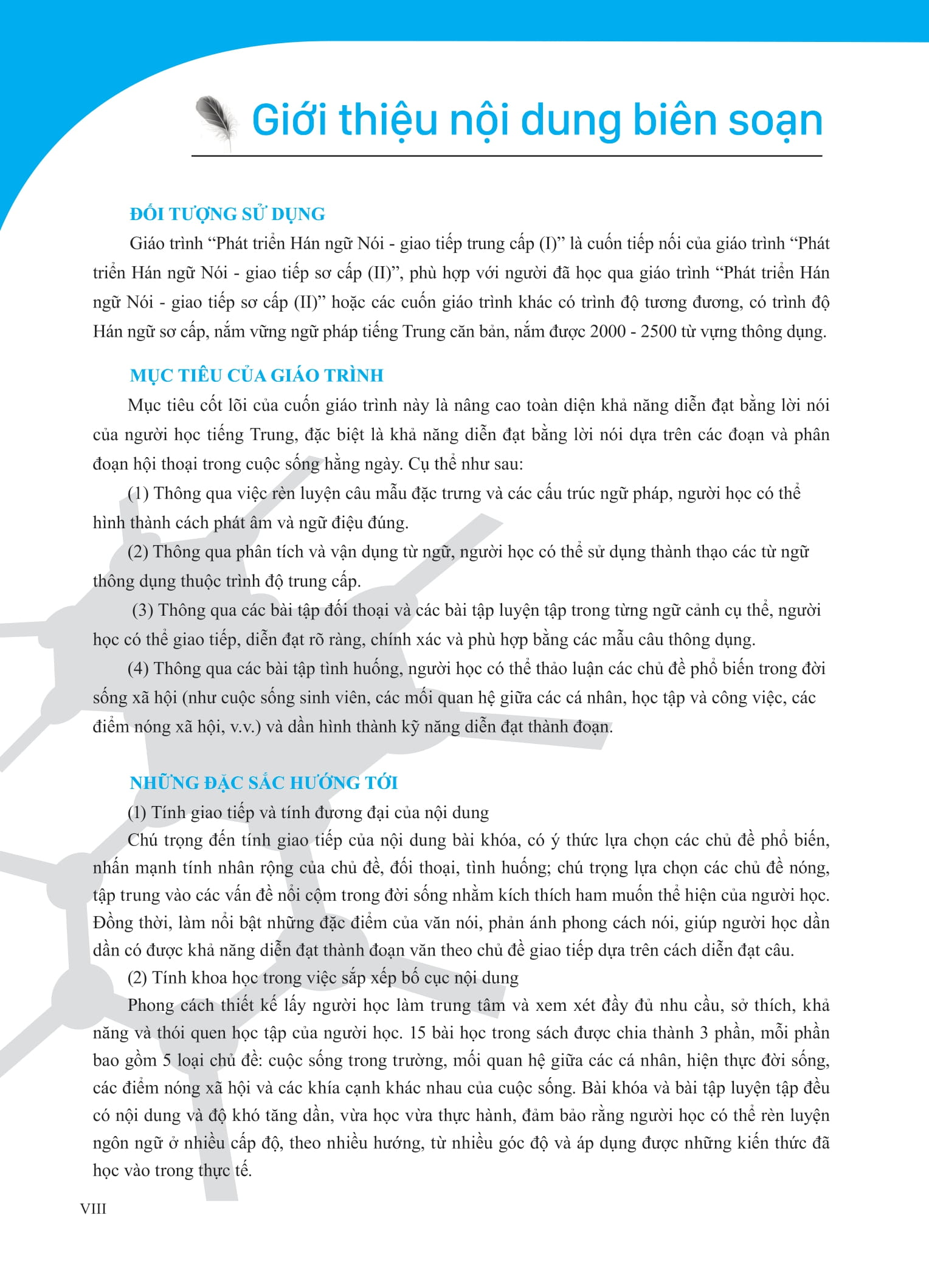 Bộ Giáo Trình Phát Triển Hán Ngữ - Nói-Giao Tiếp Trung Cấp 1 (Tái Bản 2025) - Ảnh 4