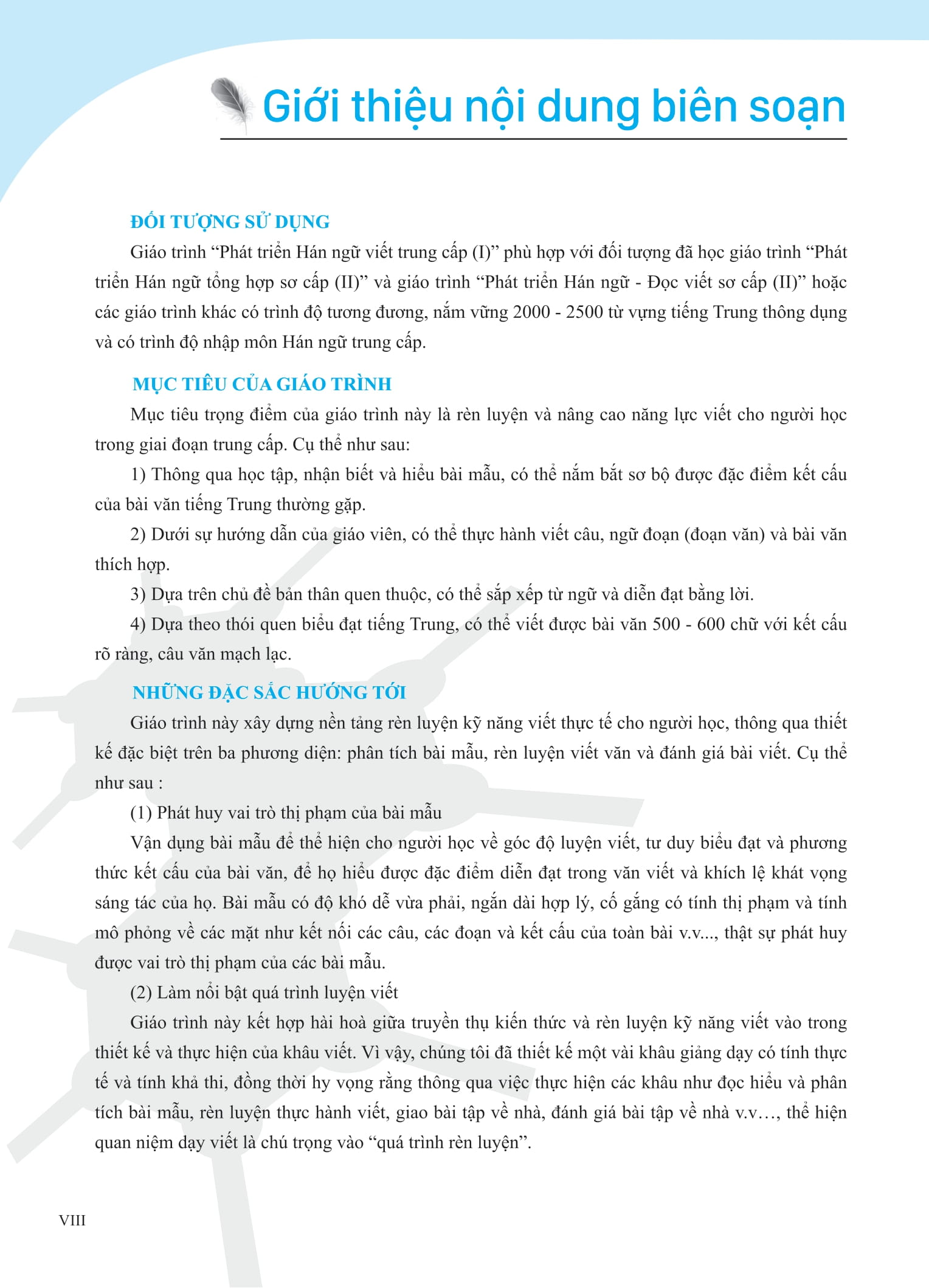 Bộ Giáo Trình Phát Triển Hán Ngữ - Viết Trung Cấp 1 - Ảnh 3