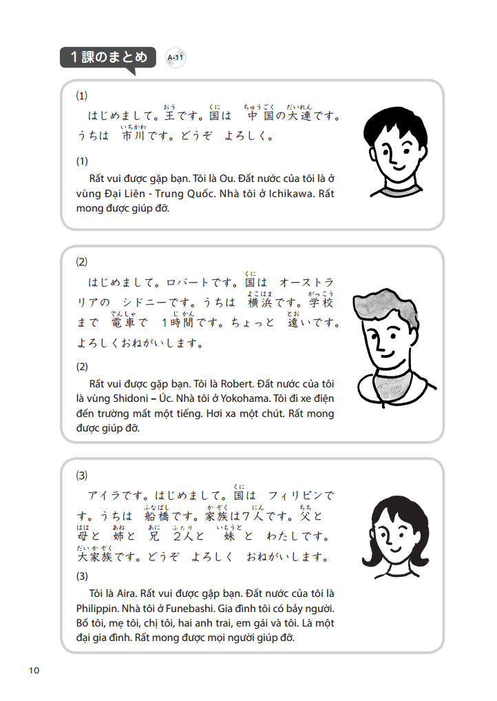 bộ giáo trình tiếng nhật tổng hợp dành cho người việt sơ cấp - tập 1 - Ảnh 10