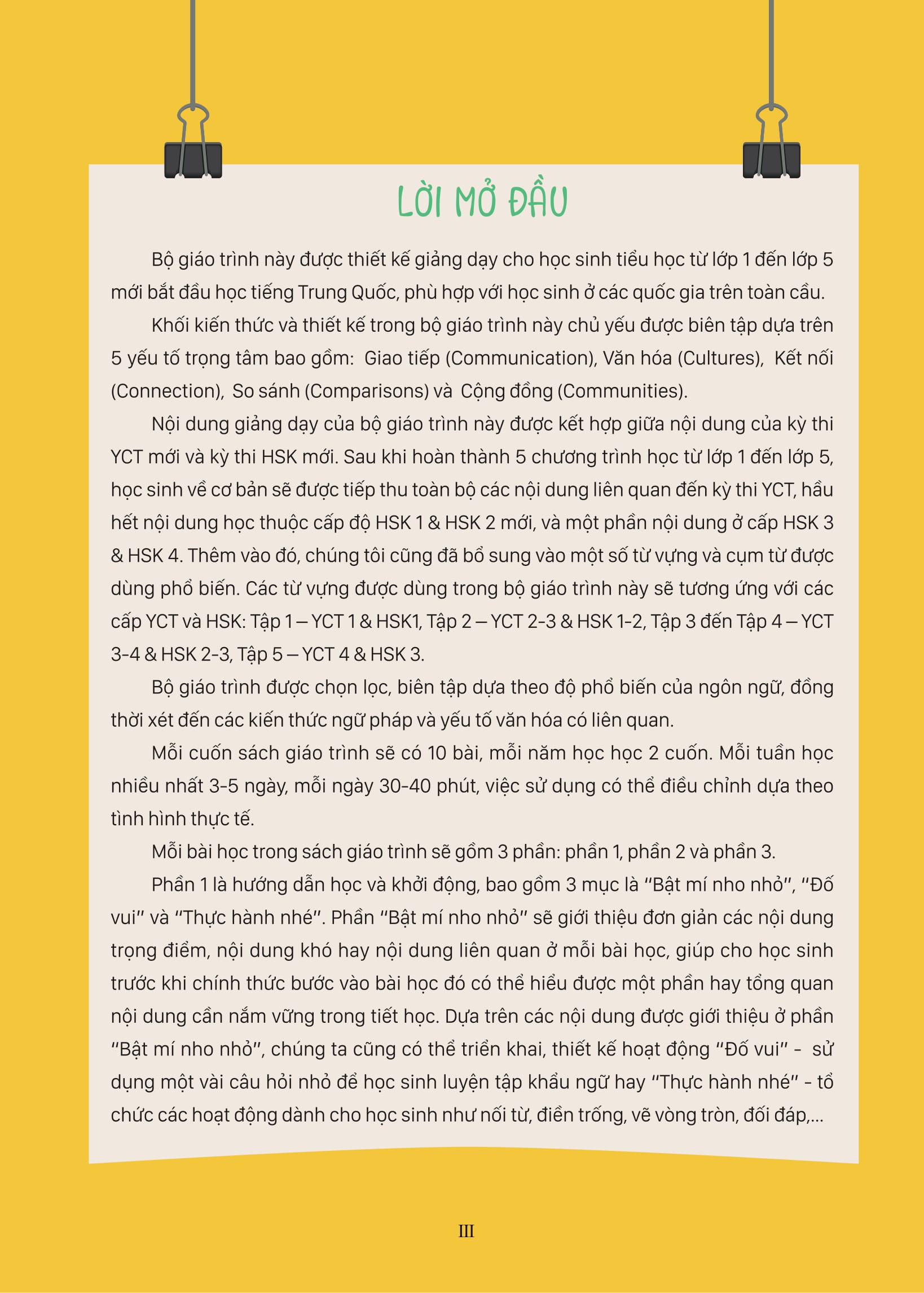 Bộ Giáo Trình Tiếng Trung Trẻ Em - Xin Chào Tiếng Trung - Sách Giáo Trình 3 - Ảnh 3