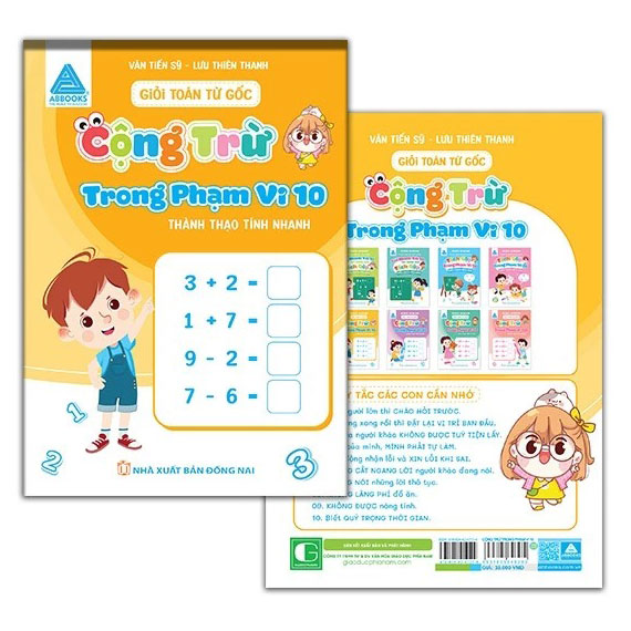 Bộ Giỏi Toán Từ Gốc - Thành Thạo Tính Nhanh - Cộng Trừ Trong Phạm Vi 10