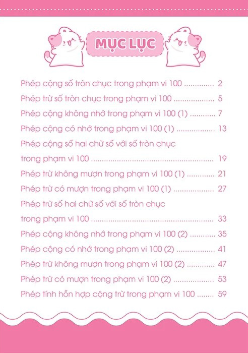 Bộ Giỏi Toán Từ Gốc - Thành Thạo Tính Nhanh - Cộng Trừ Trong Phạm Vi 100 - Ảnh 2