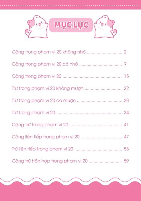 Bộ Giỏi Toán Từ Gốc - Thành Thạo Tính Nhanh - Cộng Trừ Trong Phạm Vi 20 - Ảnh 2