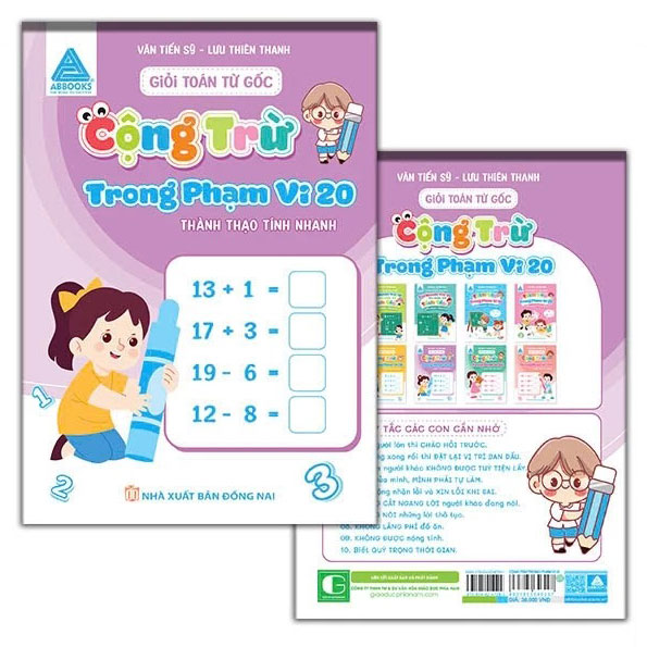 Bộ Giỏi Toán Từ Gốc - Thành Thạo Tính Nhanh - Cộng Trừ Trong Phạm Vi 50 - Ảnh 10