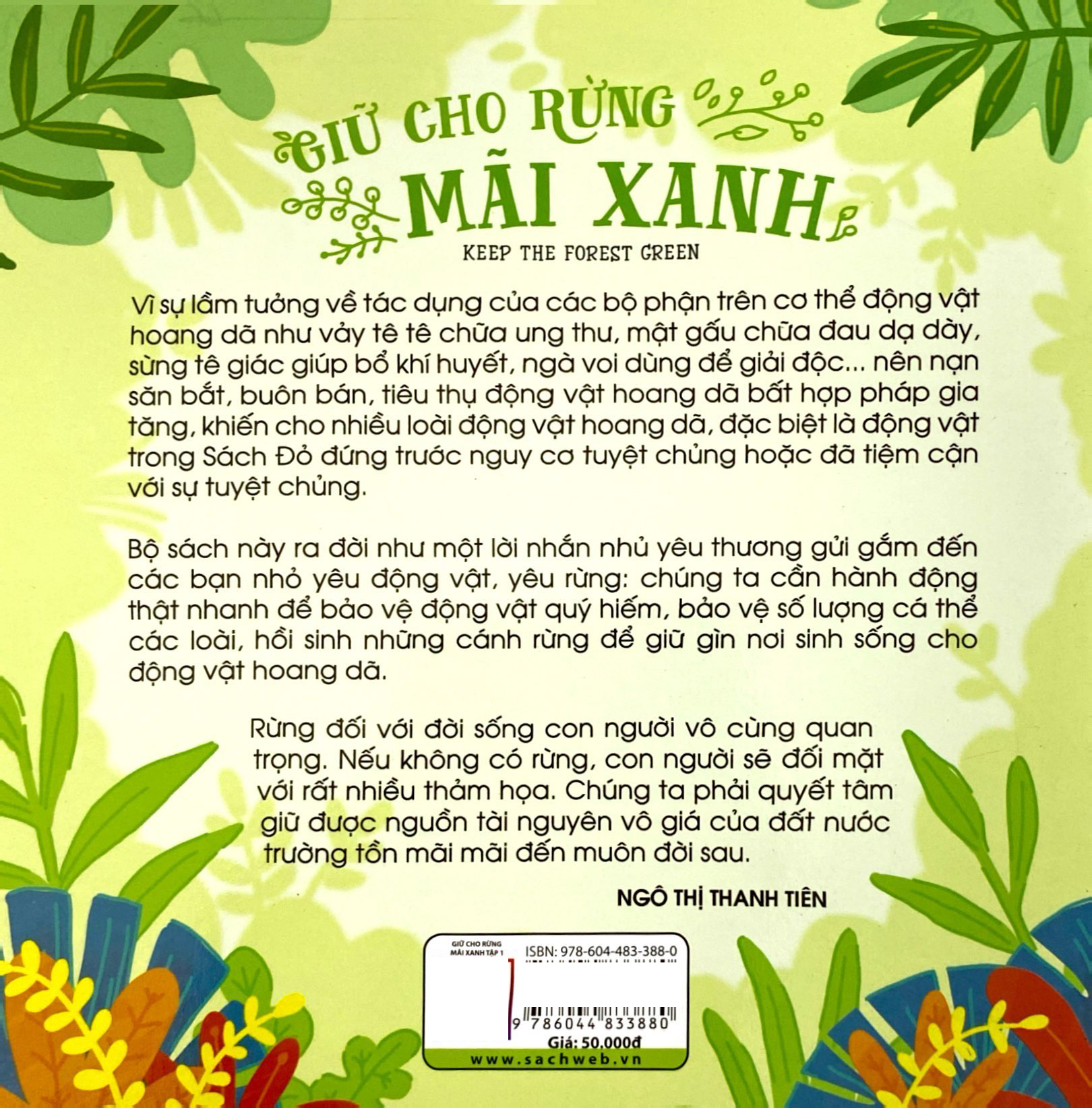 Bo
Giu Cho Rung Mai Xanh - Keep The Forest Green - Tap 1 - Ảnh 6