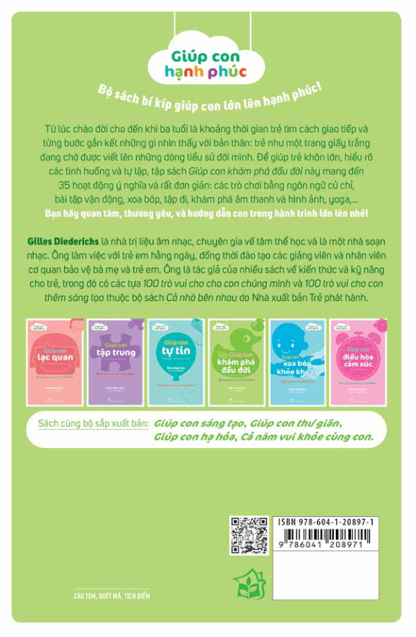 bộ giúp con hạnh phúc: giúp con khám phá đầu đời - 35 hoạt động dành cho trẻ từ 0 đến 3 tuổi - Ảnh 8