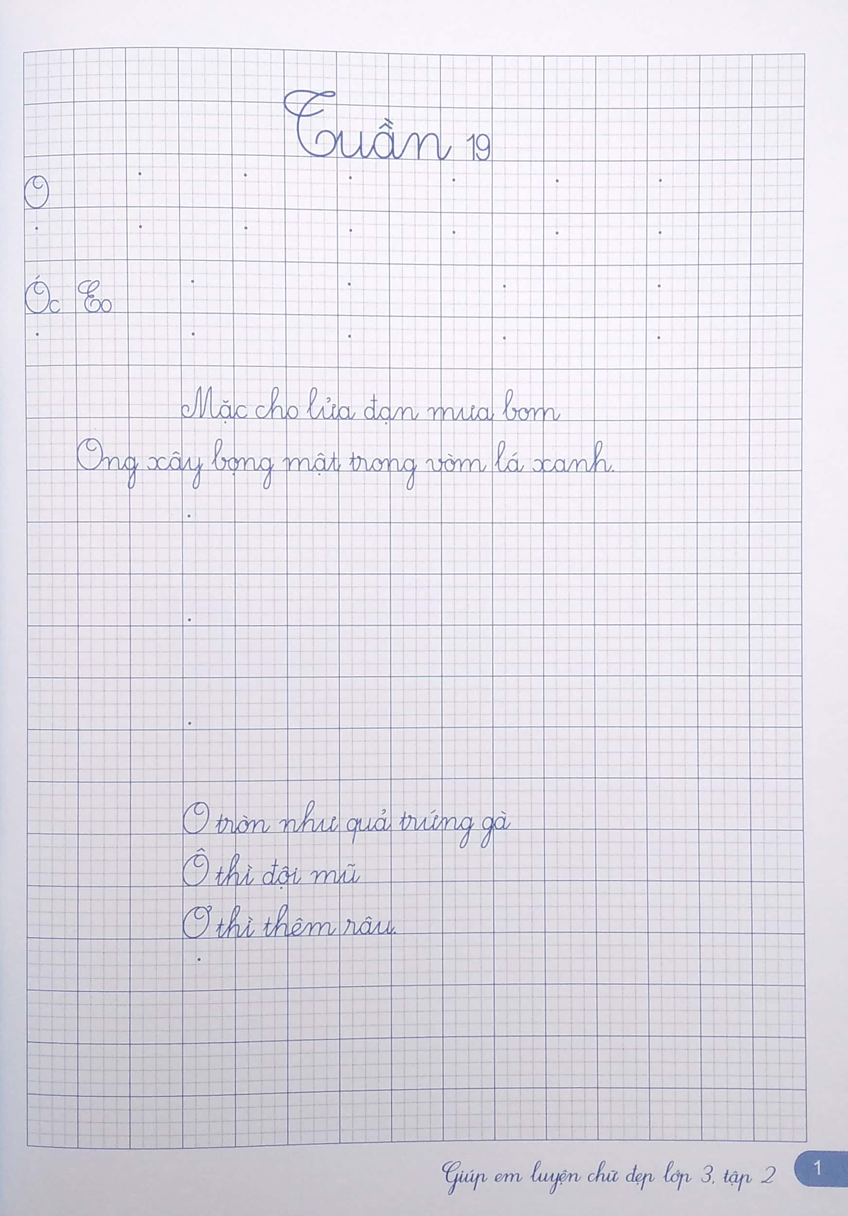 bộ giúp em luyện chữ đẹp lớp 3 - tập 2 - Ảnh 4