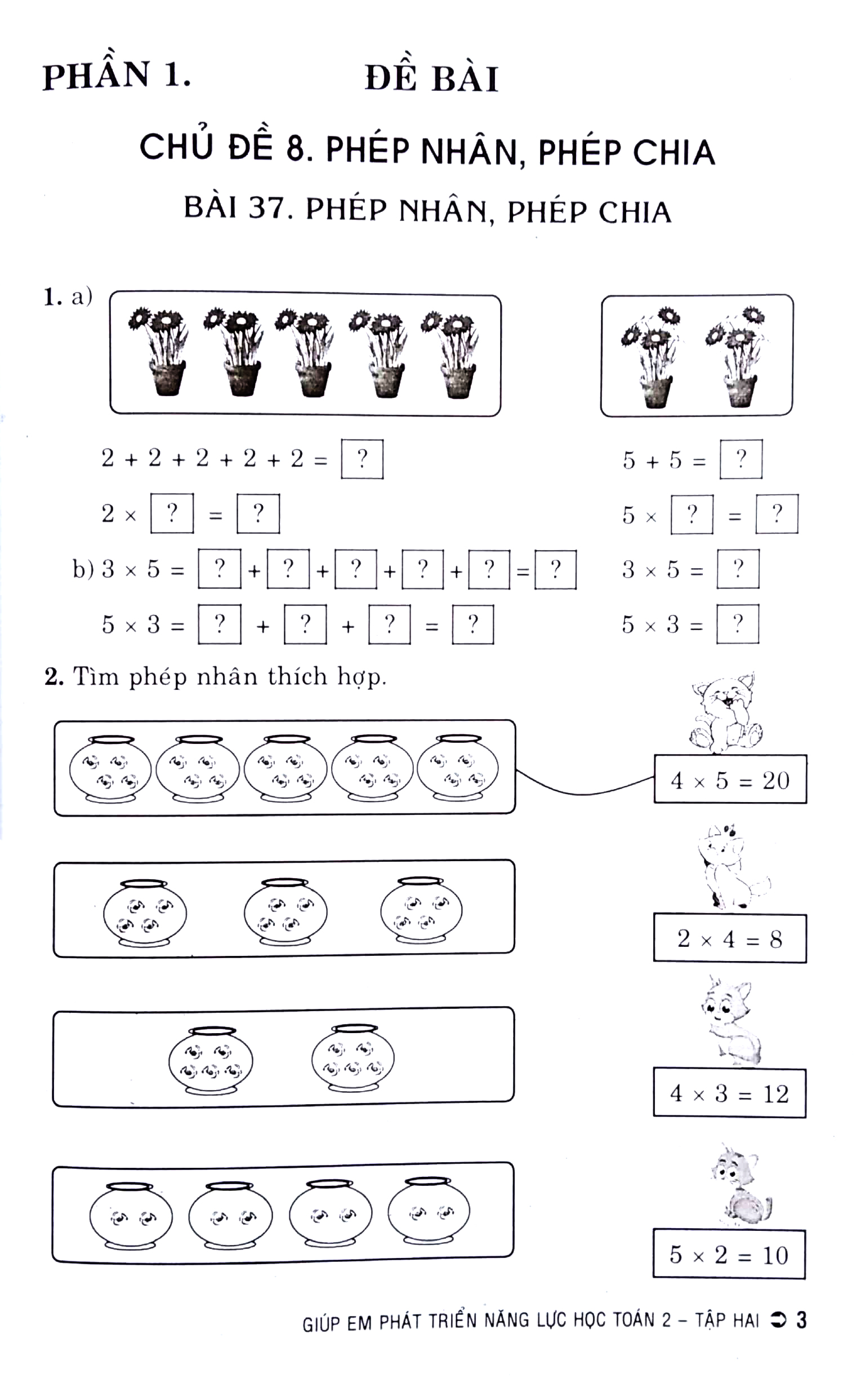 bộ giúp em phát triển năng lực học toán lớp 2 - tập 2 (theo chủ đề) - Ảnh 5