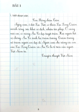 bộ giúp em viết chữ đẹp 5 - tập 1 (2022) - Ảnh 4