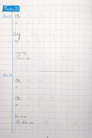 bộ giúp em viết chữ đẹp lớp 1 - tập 2 - biên soạn theo chương trình giáo dục phổ thông mới (tái bản) - Ảnh 5