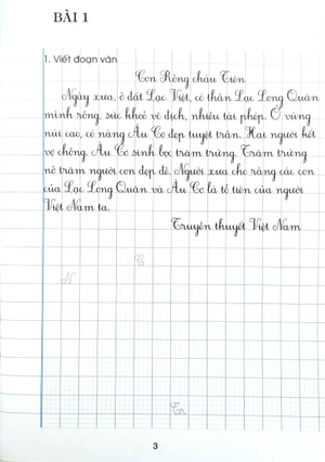 bộ giúp em viết chữ đẹp lớp 5 - tập 1 - Ảnh 3