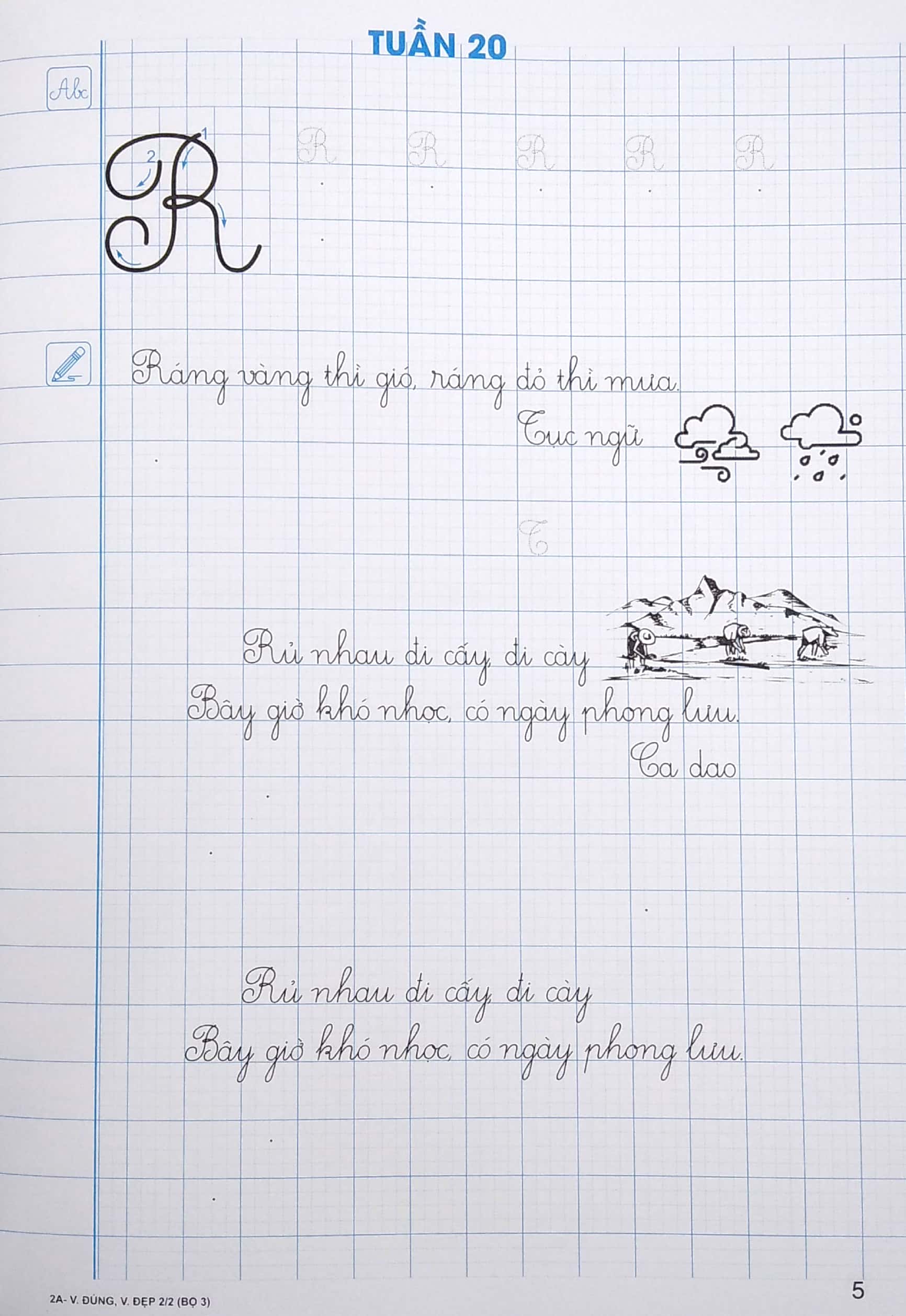 Bo
Giup Em Viet Dung, Viet Dep Lop 2 - Tap 2 (Chan Troi Sang Tao) - Ảnh 7