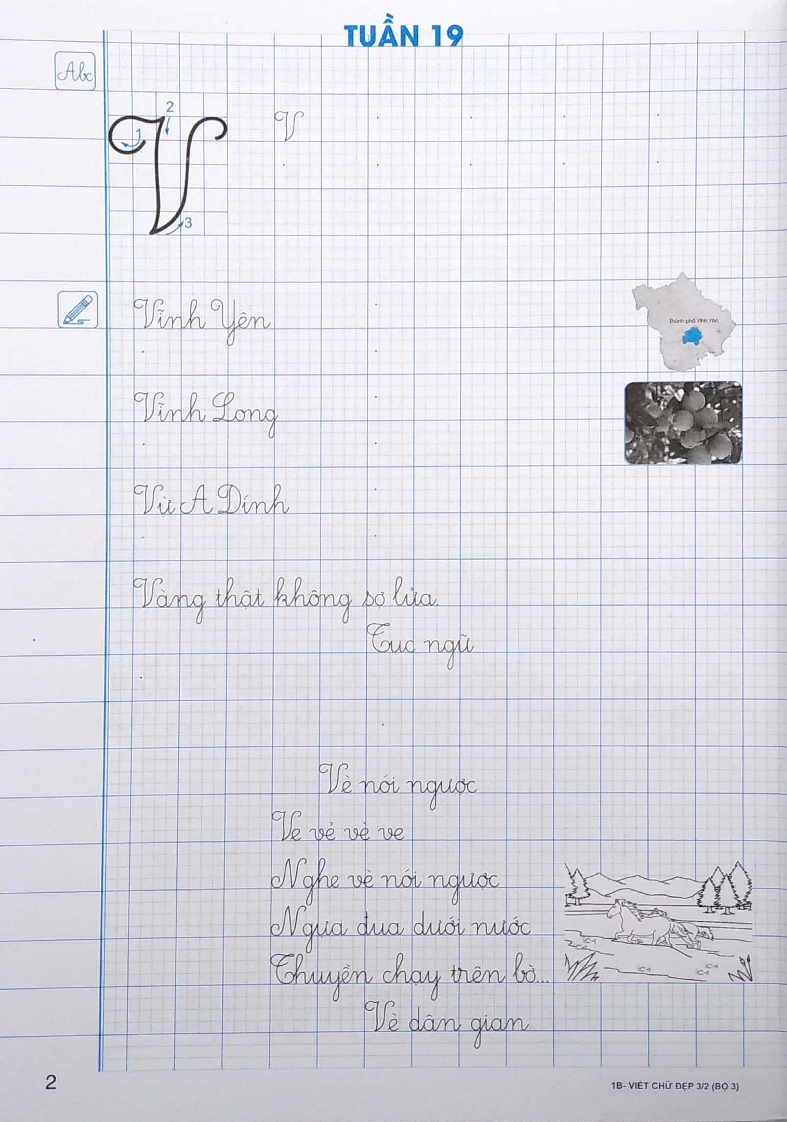 bộ giúp em viết đúng, viết đẹp lớp 3 - tập 2 - Ảnh 4