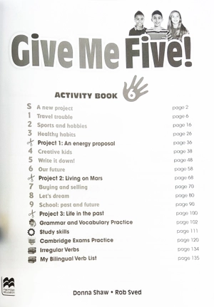 bộ give me five 6 activity book - Ảnh 3
