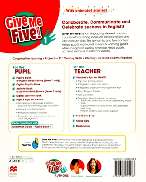 bộ give me five! level 1 activity book with digital activity book - Ảnh 6