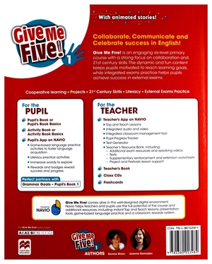 bộ give me five! level 1 pupil's book pack with navio app - Ảnh 10