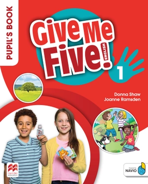 bộ give me five! level 1 pupil's book pack with navio app - Ảnh 2