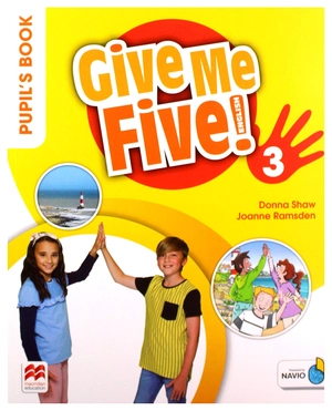 bộ give me five! level 3 pupil's book pack with navio app - Ảnh 2