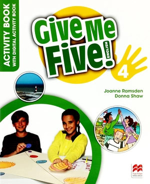 bộ give me five! level 4 activity book with digital activity book - Ảnh 2
